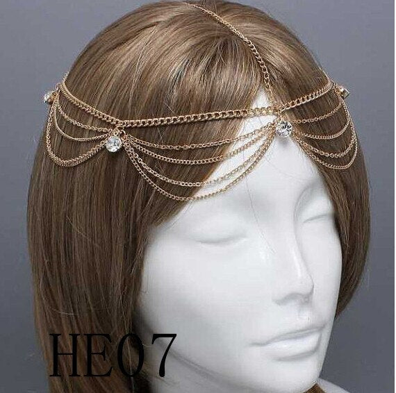 Hair Chains Jewelry - Orchid Unique