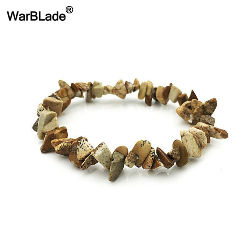 Natural Gem Stone Bracelet - Orchid Unique