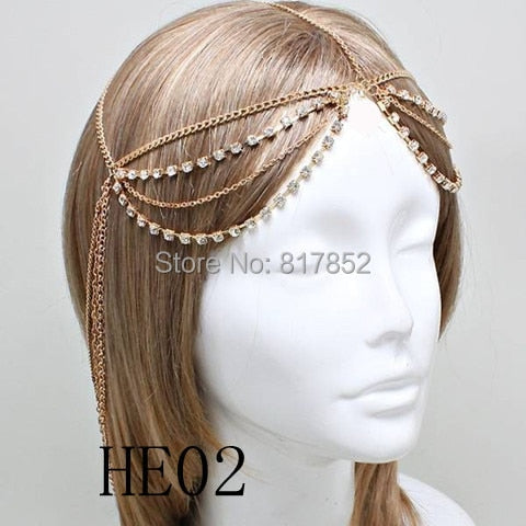 Hair Chains Jewelry - Orchid Unique
