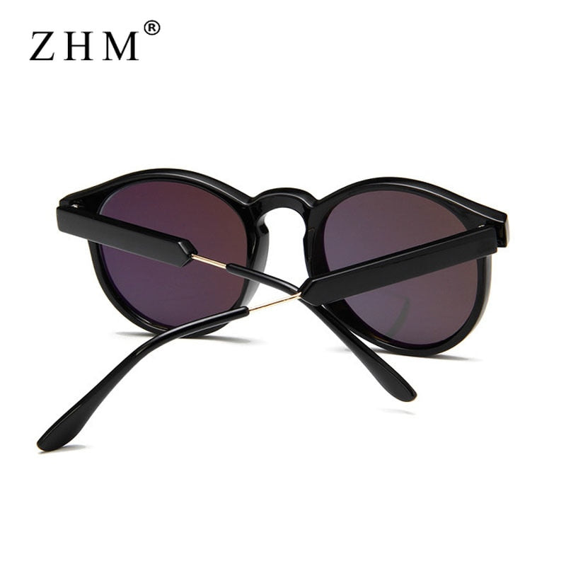 Retro Round Sunglasses - Orchid Unique