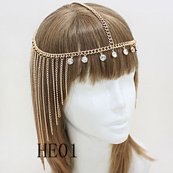 Hair Chains Jewelry - Orchid Unique