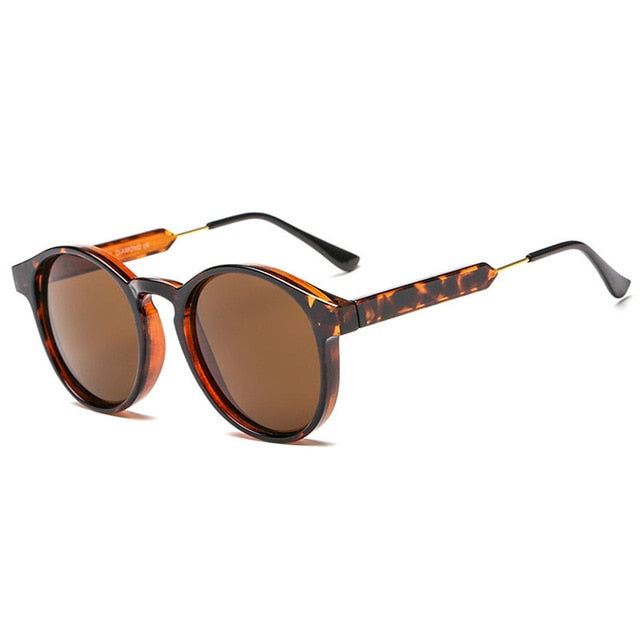 Retro Round Sunglasses - Orchid Unique