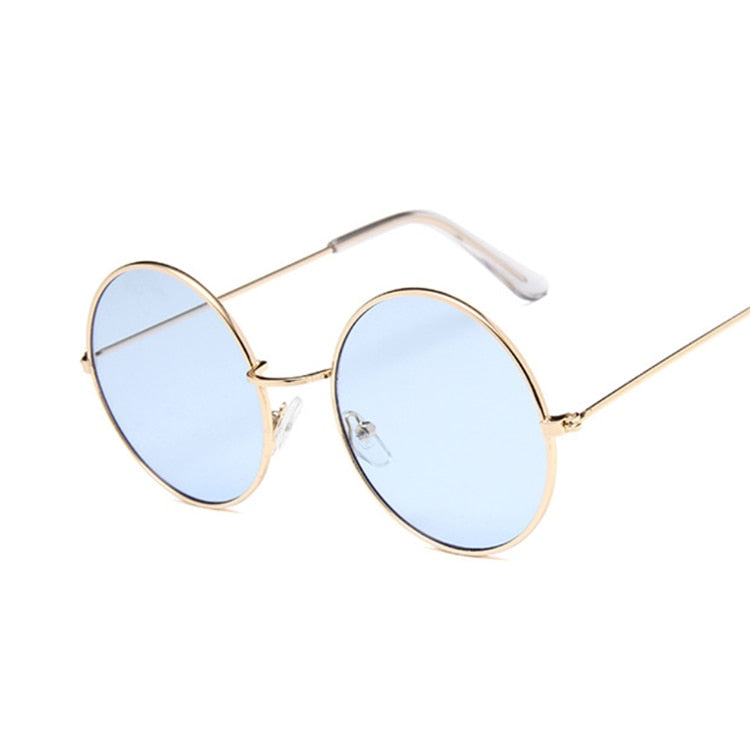Retro Round Sunglasses - Orchid Unique