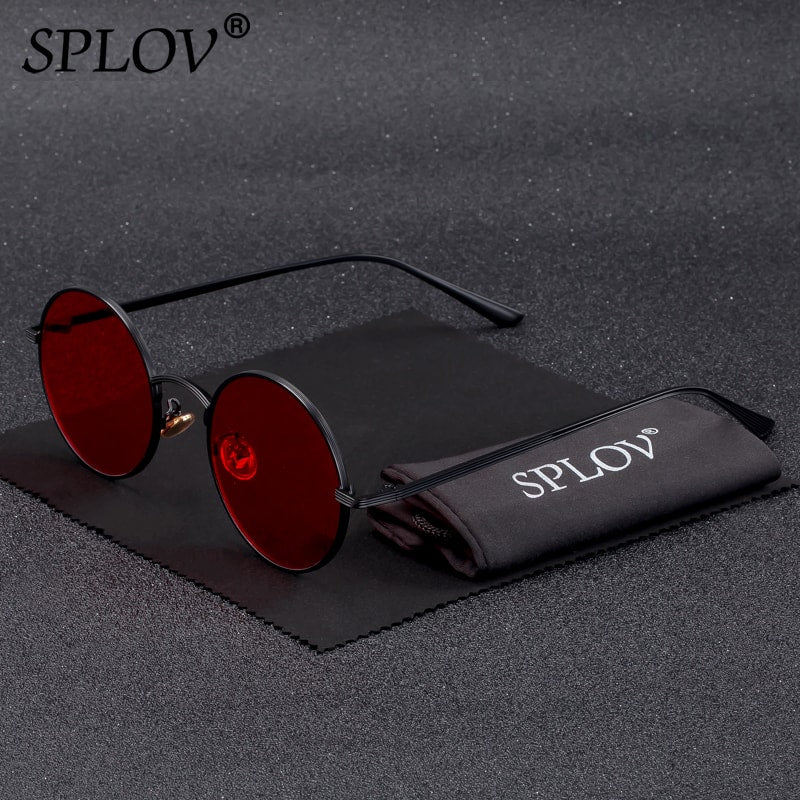 Colorful Lens Sunglasses - Orchid Unique