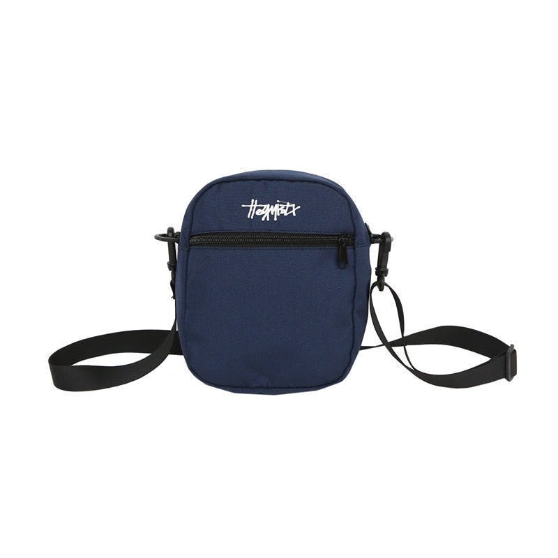 Casual Simple Messenger Bag Hip Hop Style - Orchid Unique