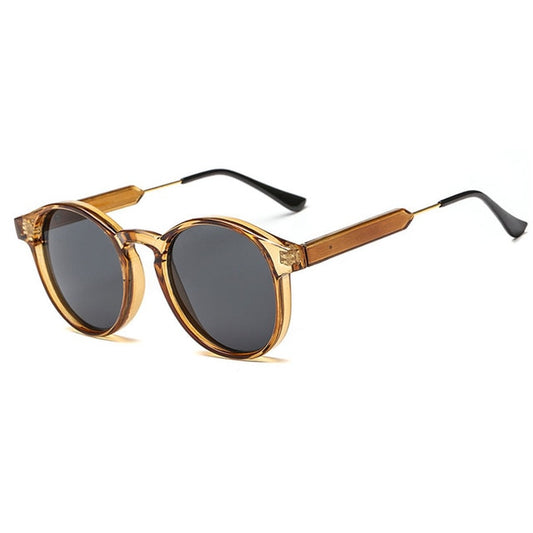 Retro Round Sunglasses - Orchid Unique