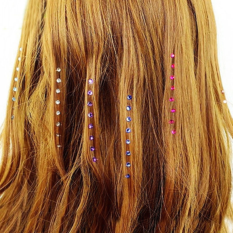 Rhinestone Hairdressing - Orchid Unique