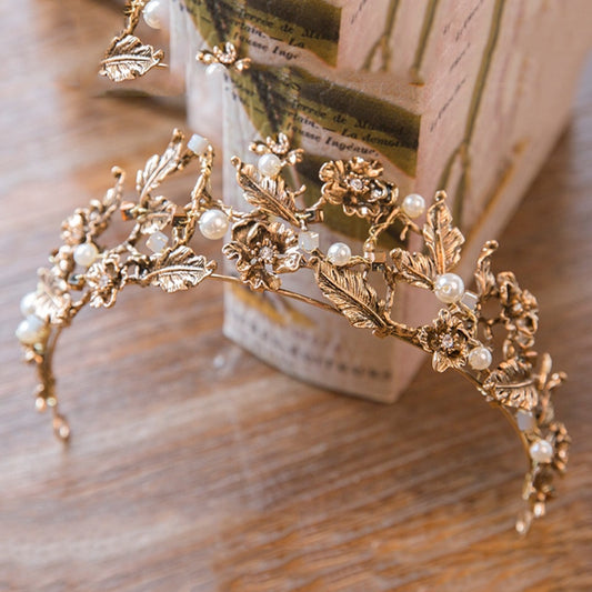 Vintage Crown Hairbands - Orchid Unique