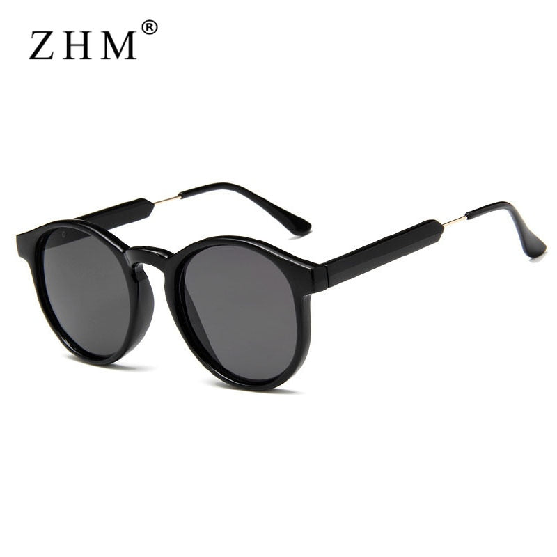 Retro Round Sunglasses - Orchid Unique