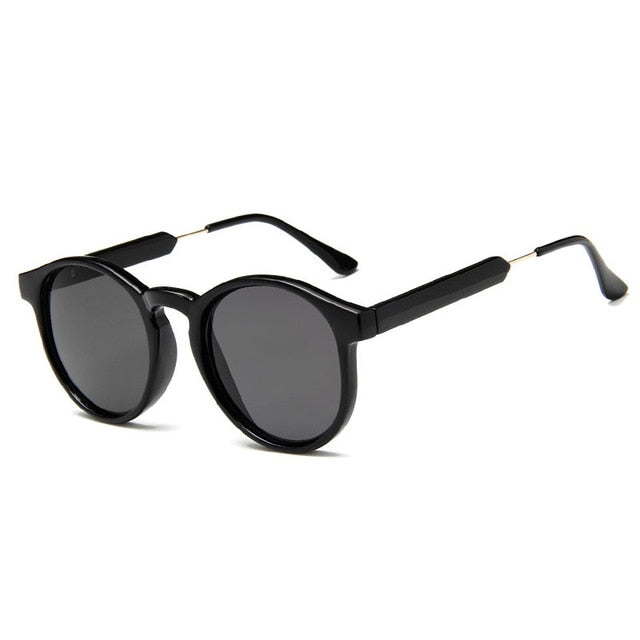 Retro Round Sunglasses - Orchid Unique