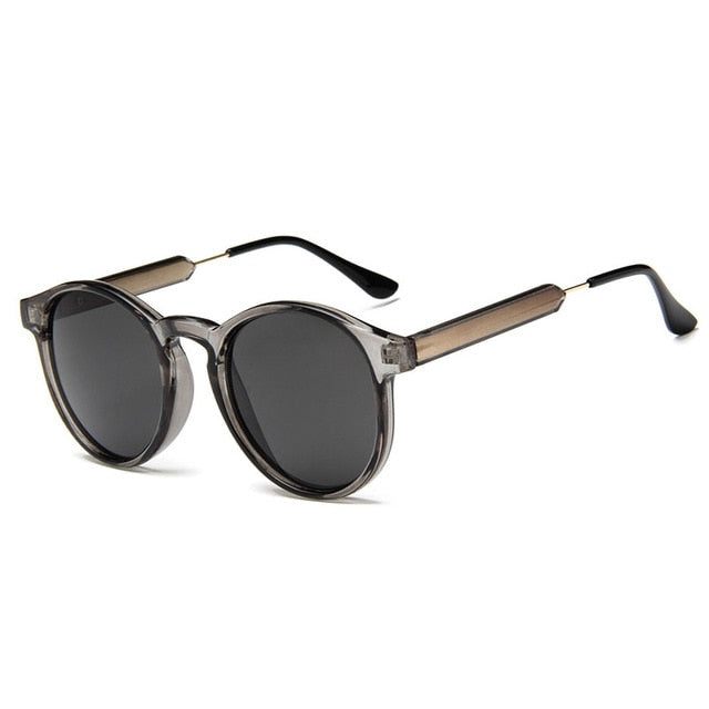 Retro Round Sunglasses - Orchid Unique