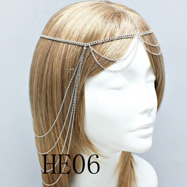 Hair Chains Jewelry - Orchid Unique
