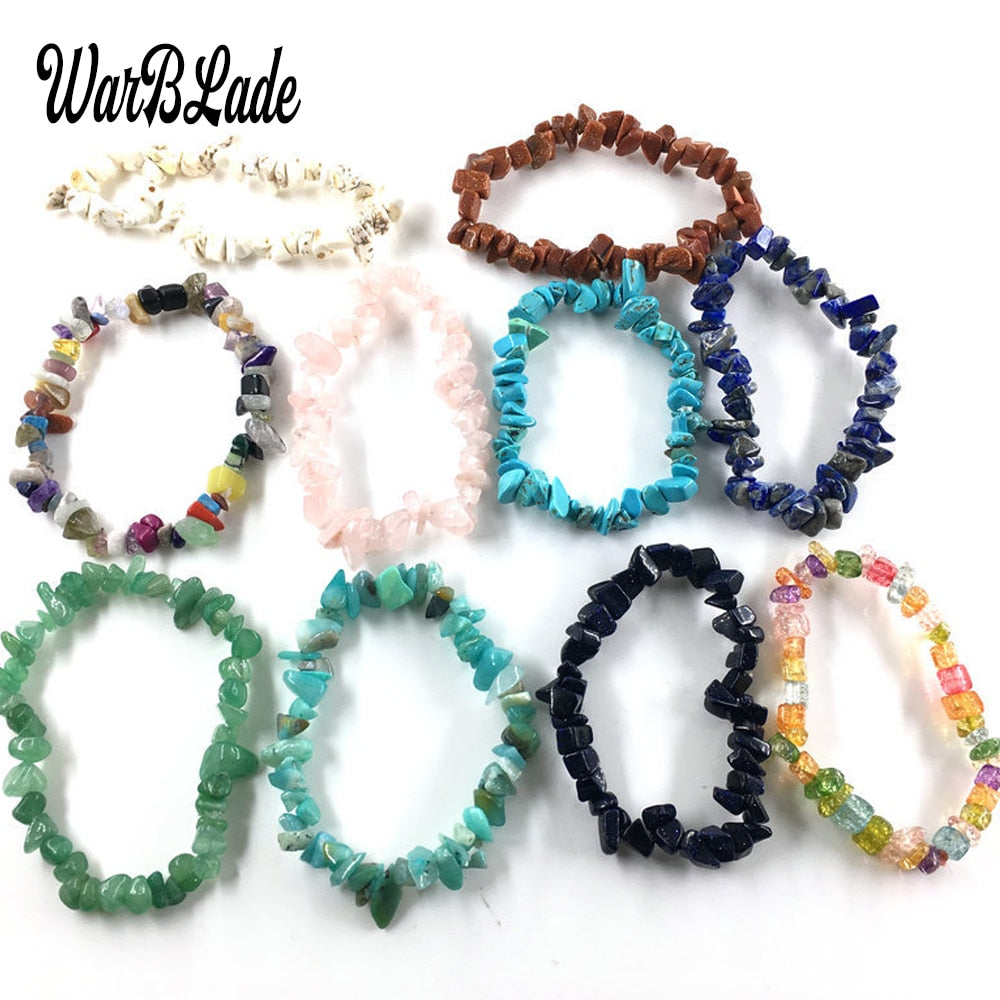 Natural Gem Stone Bracelet - Orchid Unique