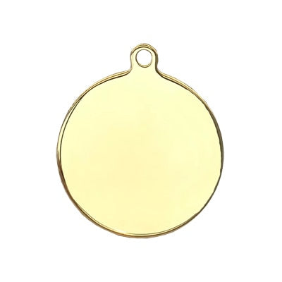 Custom pet ID tag - Orchid Unique