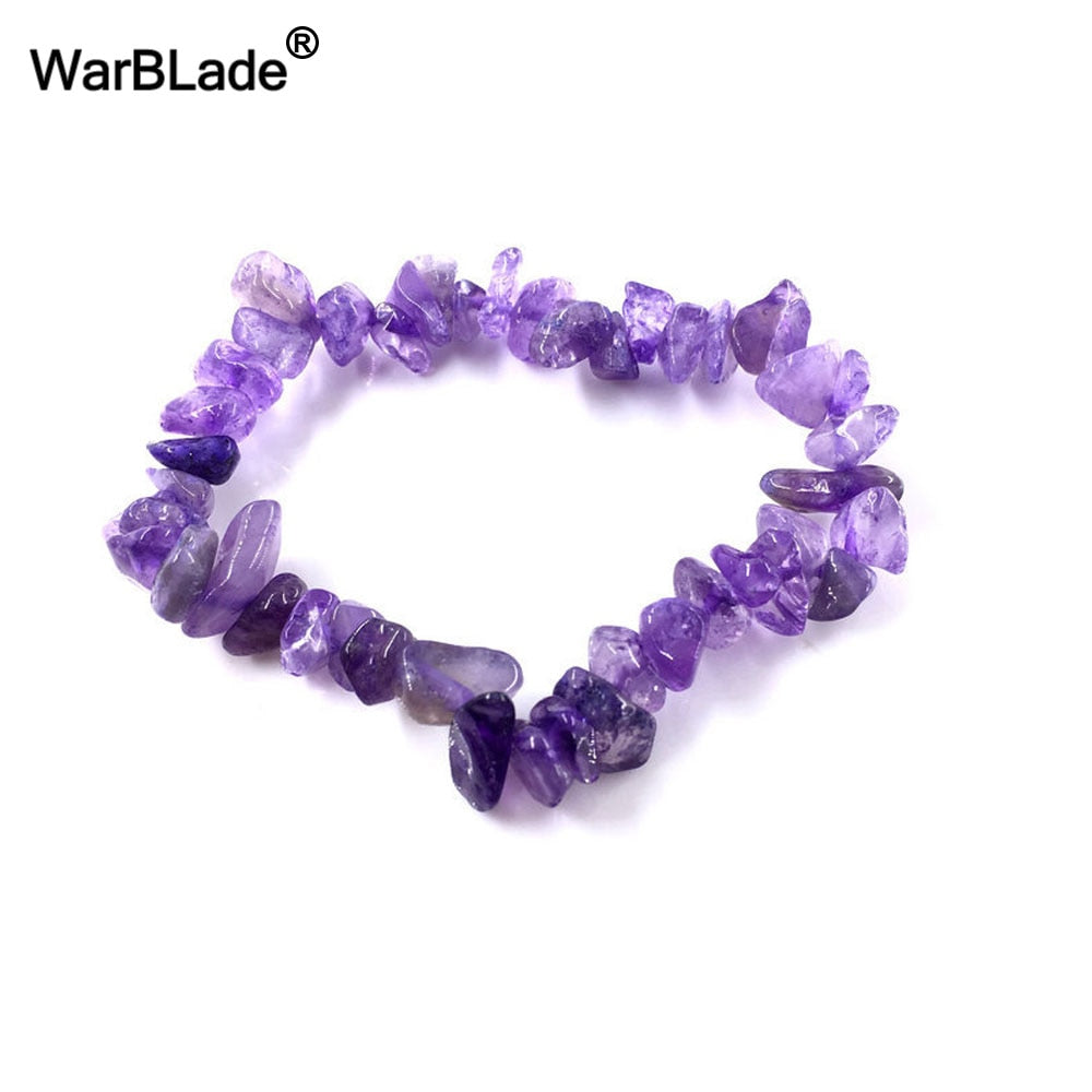 Natural Gem Stone Bracelet - Orchid Unique