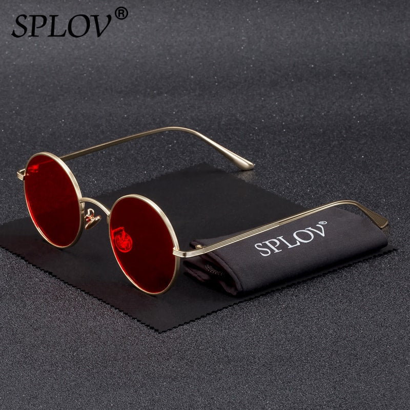 Colorful Lens Sunglasses - Orchid Unique