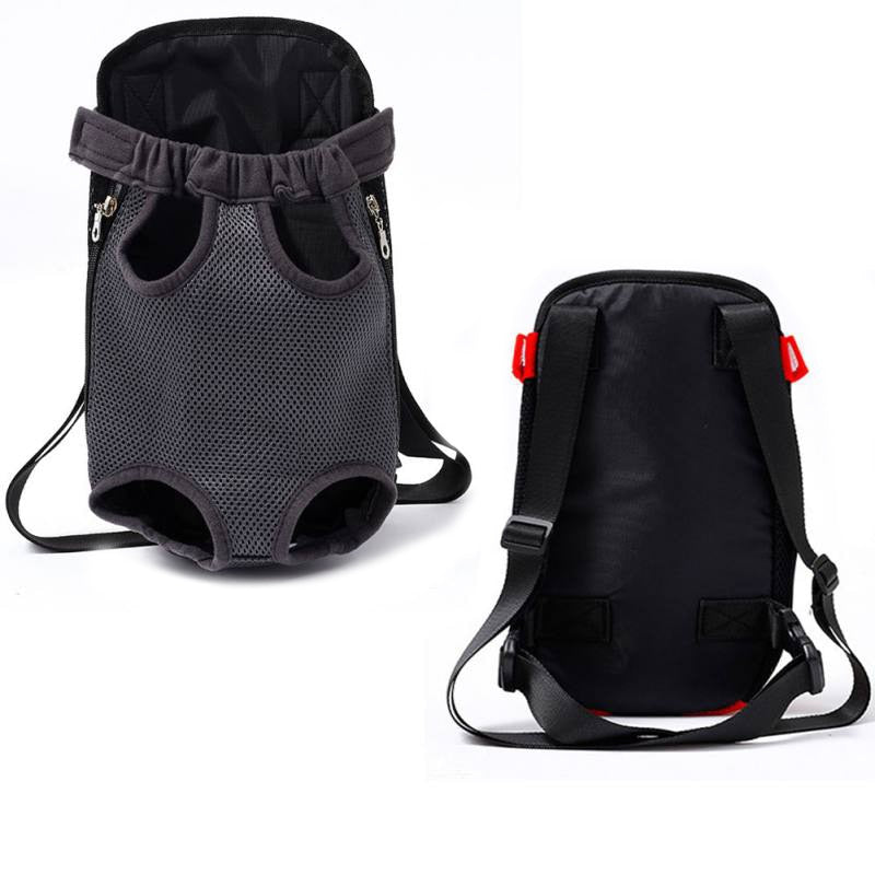 Denim Pet Dog Backpack - Orchid Unique