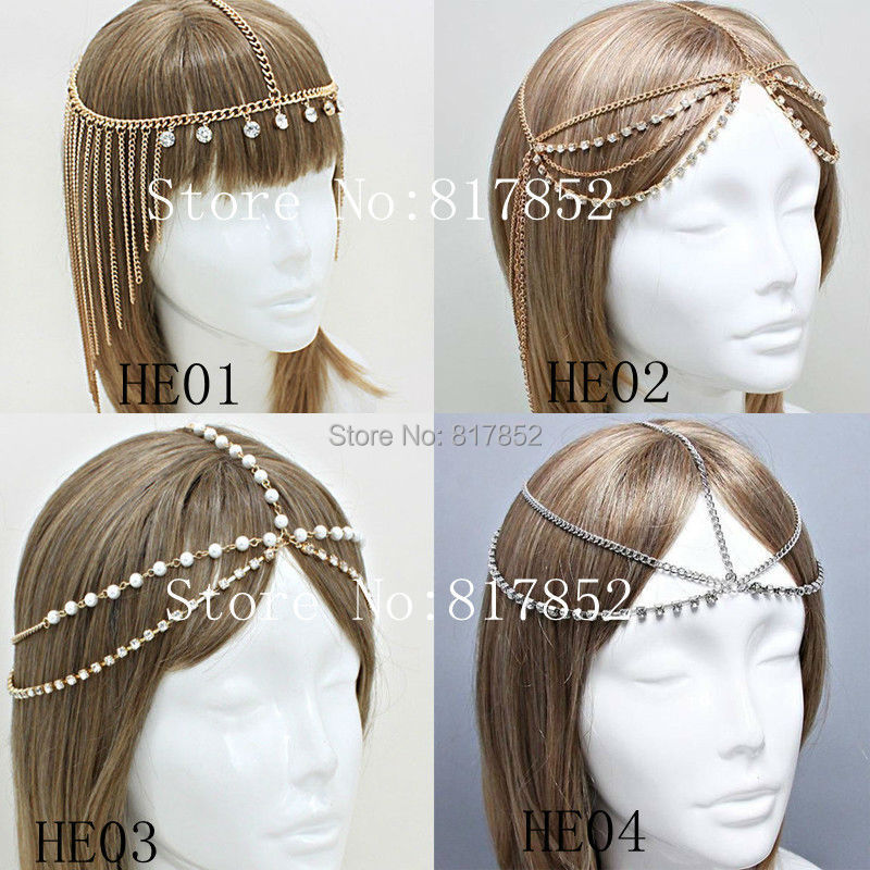 Hair Chains Jewelry - Orchid Unique