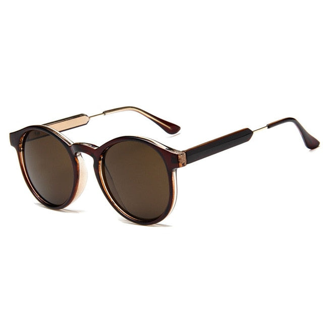 Retro Round Sunglasses - Orchid Unique