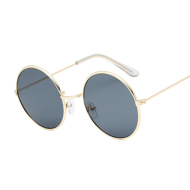 Retro Round Sunglasses - Orchid Unique