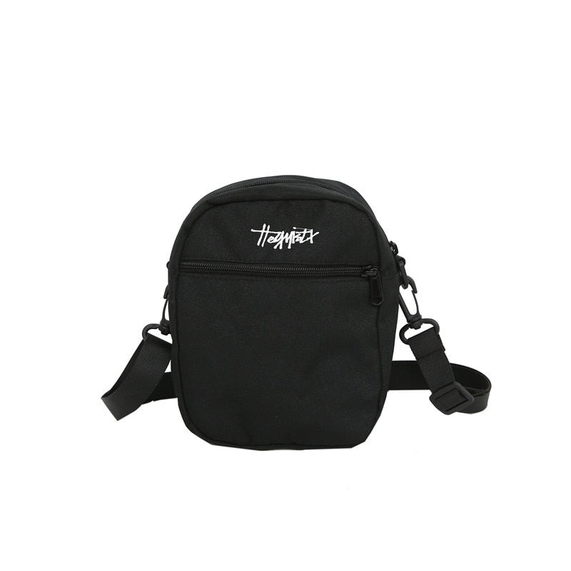 Casual Simple Messenger Bag Hip Hop Style - Orchid Unique