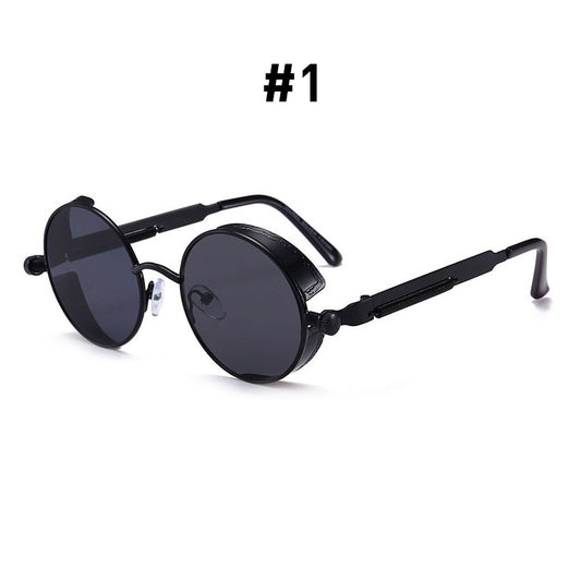 Vintage Steampunk Red Sunglasses - Orchid Unique