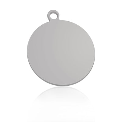 Custom pet ID tag - Orchid Unique