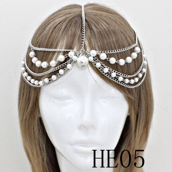 Hair Chains Jewelry - Orchid Unique