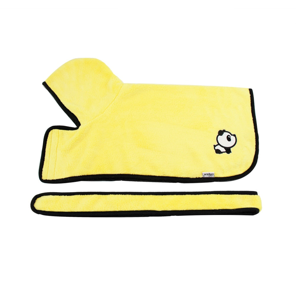 Pet Towel Bathrobe - Orchid Unique