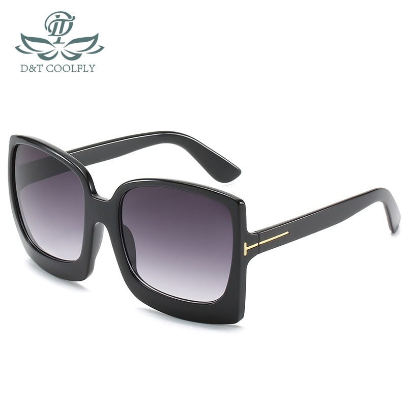 Big Frame Gradient Sunglasses - Orchid Unique