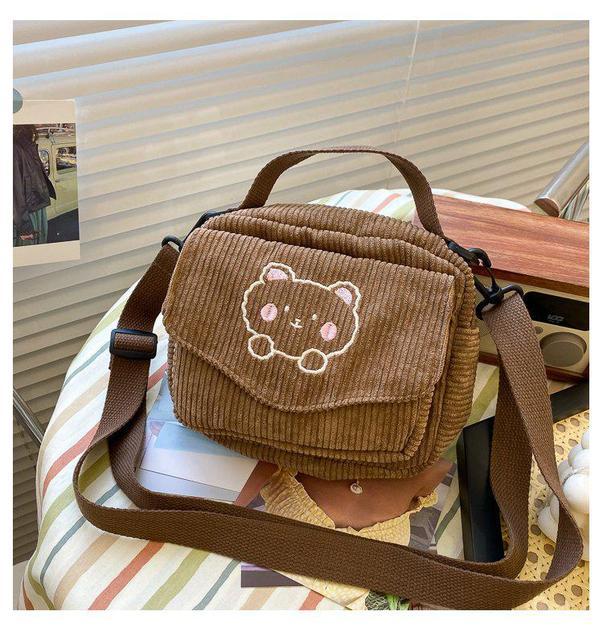 Cute Women Canvas Zipper Purse - Orchid Unique