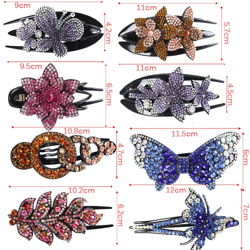 Hair Clips - Orchid Unique