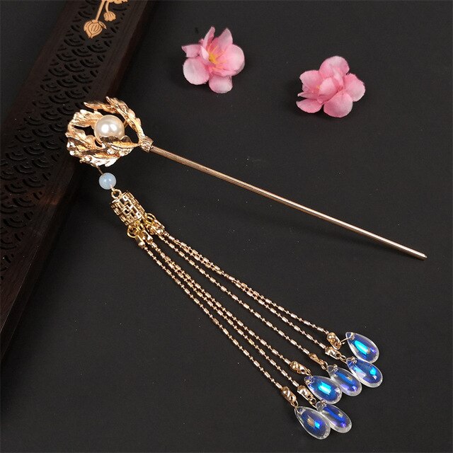 Antique hair ornaments - Orchid Unique
