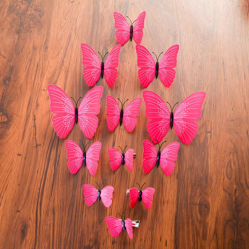 Haimeikang Handmade Blue Butterfly Headband Big Ladies Costume Hair Accessories Show Ladies Tea Show Hairband Headpieces - Orchid Unique