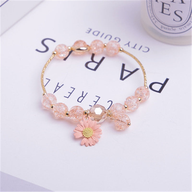 Cute beads Bracelet - Orchid Unique