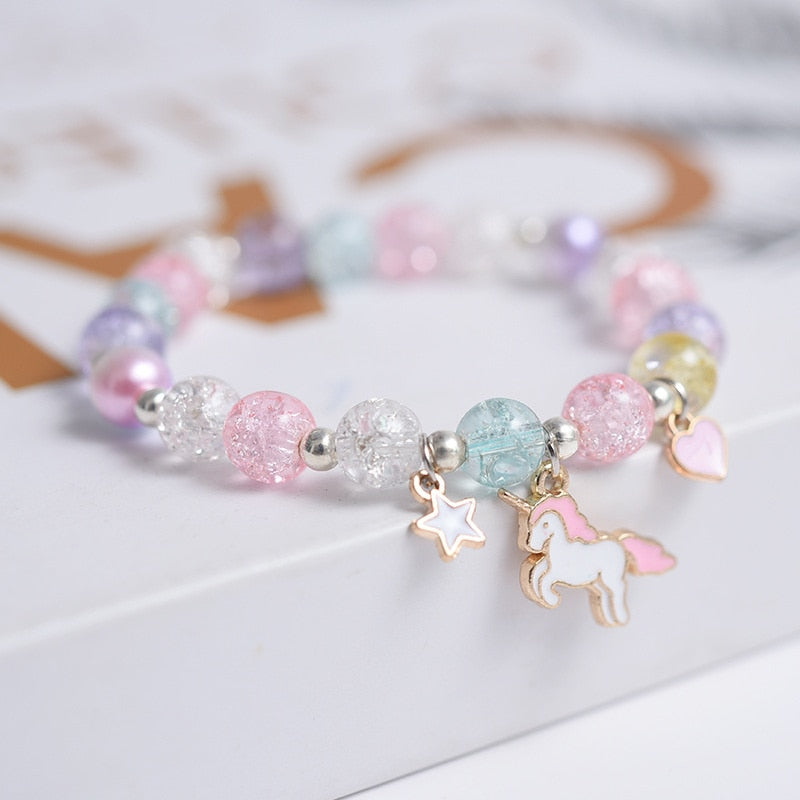 Cute beads Bracelet - Orchid Unique