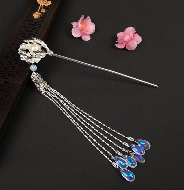 Antique hair ornaments - Orchid Unique