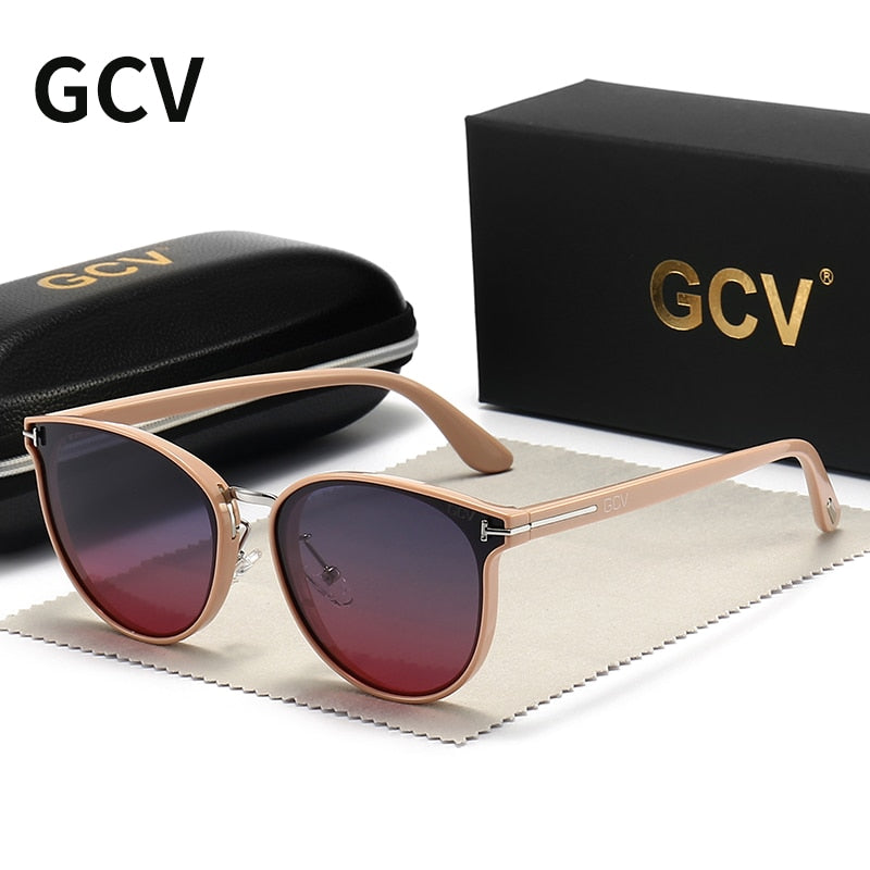 Polarized Cat Eye Sunglasses - Orchid Unique