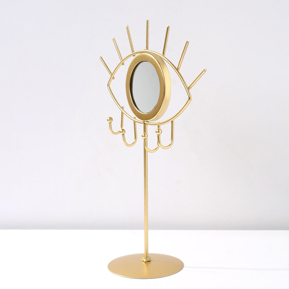 Boho Gold Eye Makeup Mirrors-Table - Orchid Unique