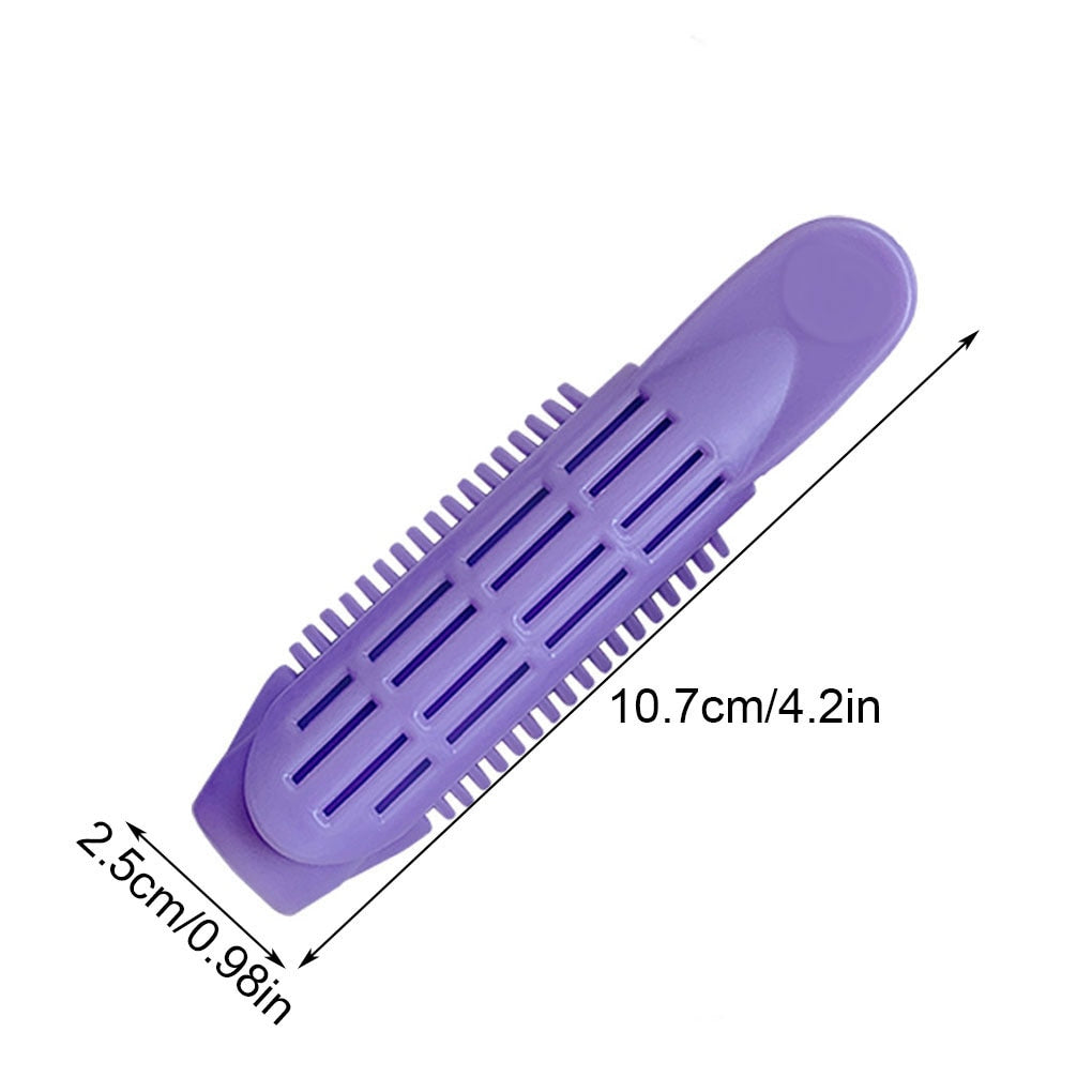 Natural Fluffy Hair Clip - Orchid Unique