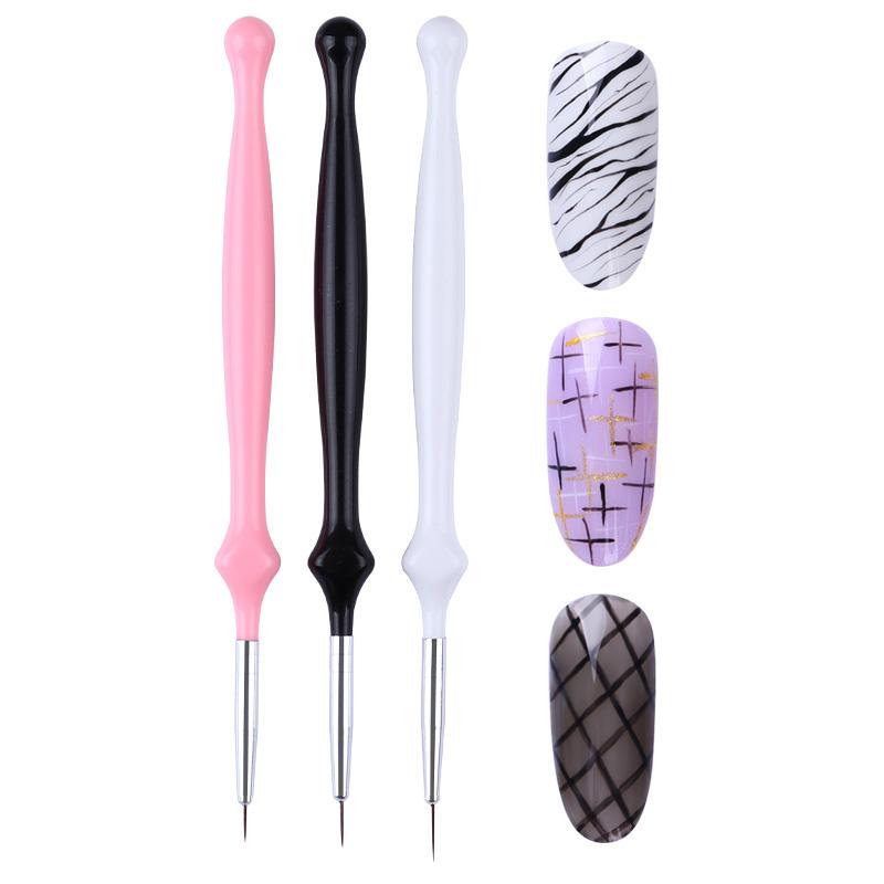 French Stripe Nail Art Liner Brush - Orchid Unique