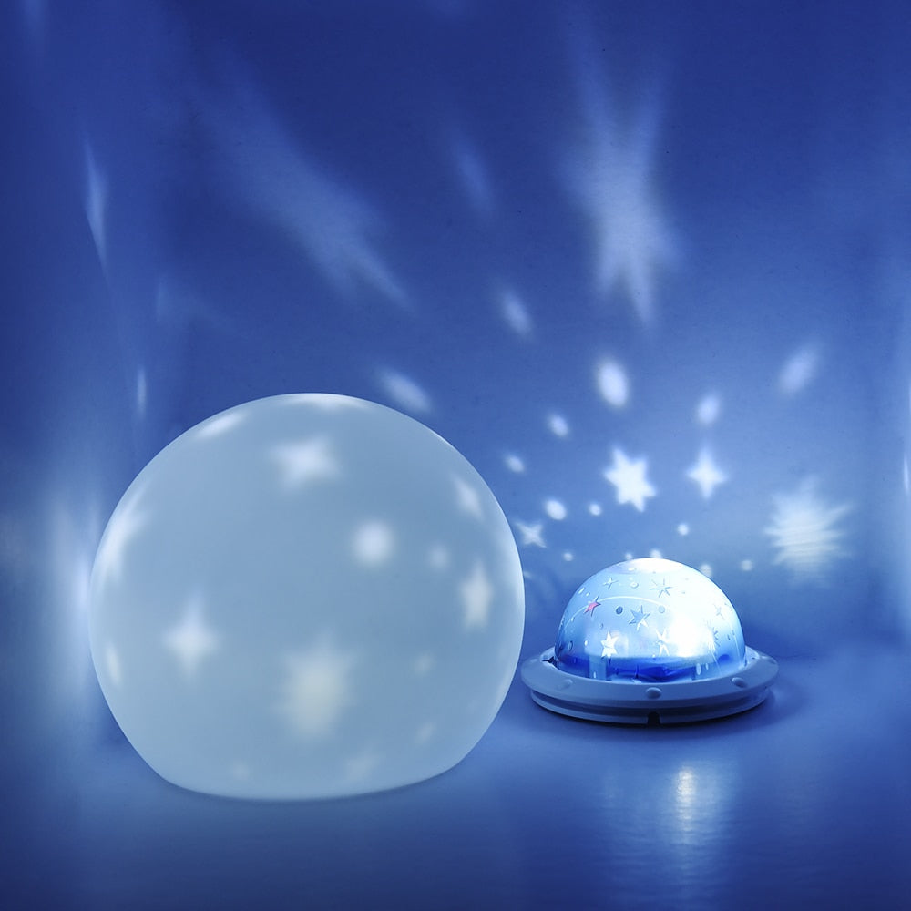 LED Night Light Star Projector Lamp - Orchid Unique