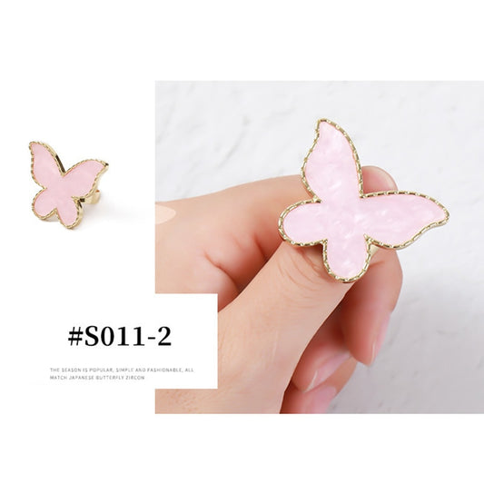 Resin Stone nail art Finger Ring - Orchid Unique