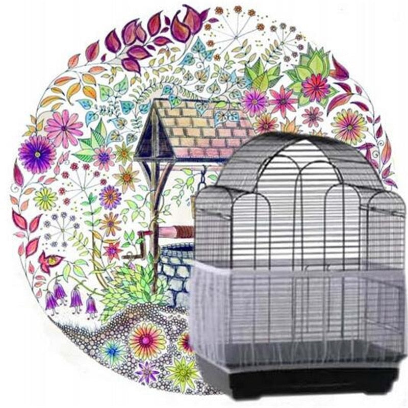 Receptor Nylon Mesh Bird Cover - Orchid Unique