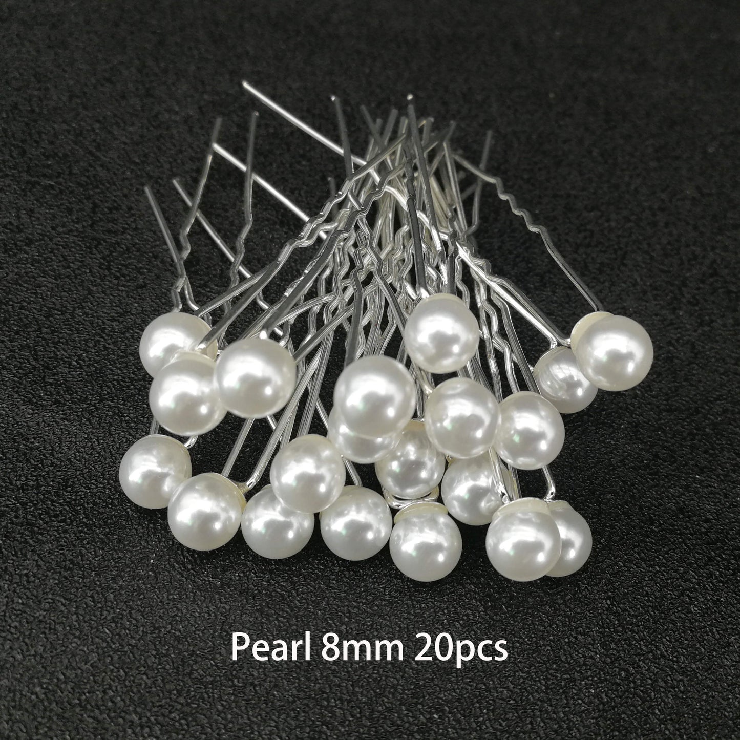 Women U-shaped Pin Metal Barrette Clip Hairpins Simulated Pearl Bridal Tiara Hair Accessories Wedding Hairstyle Design Tools - Orchid Unique