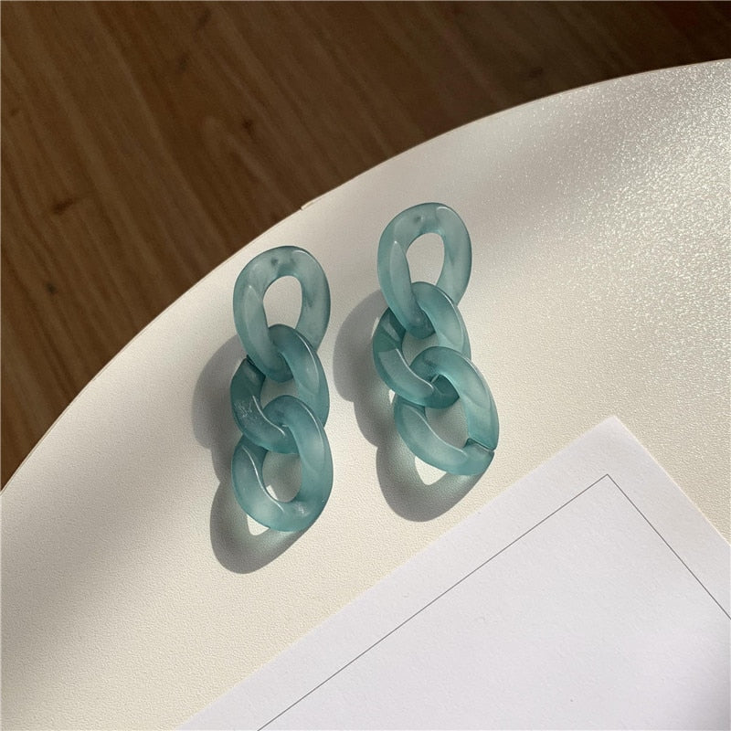 Trendy  Drop Earrings - Orchid Unique