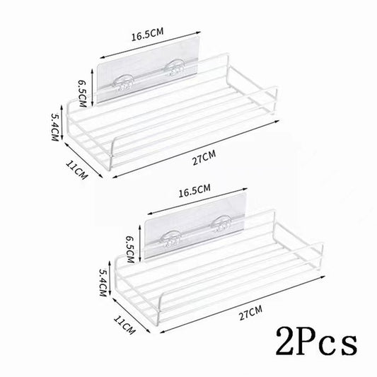 Wrought iron bathroom shelf wall - Orchid Unique