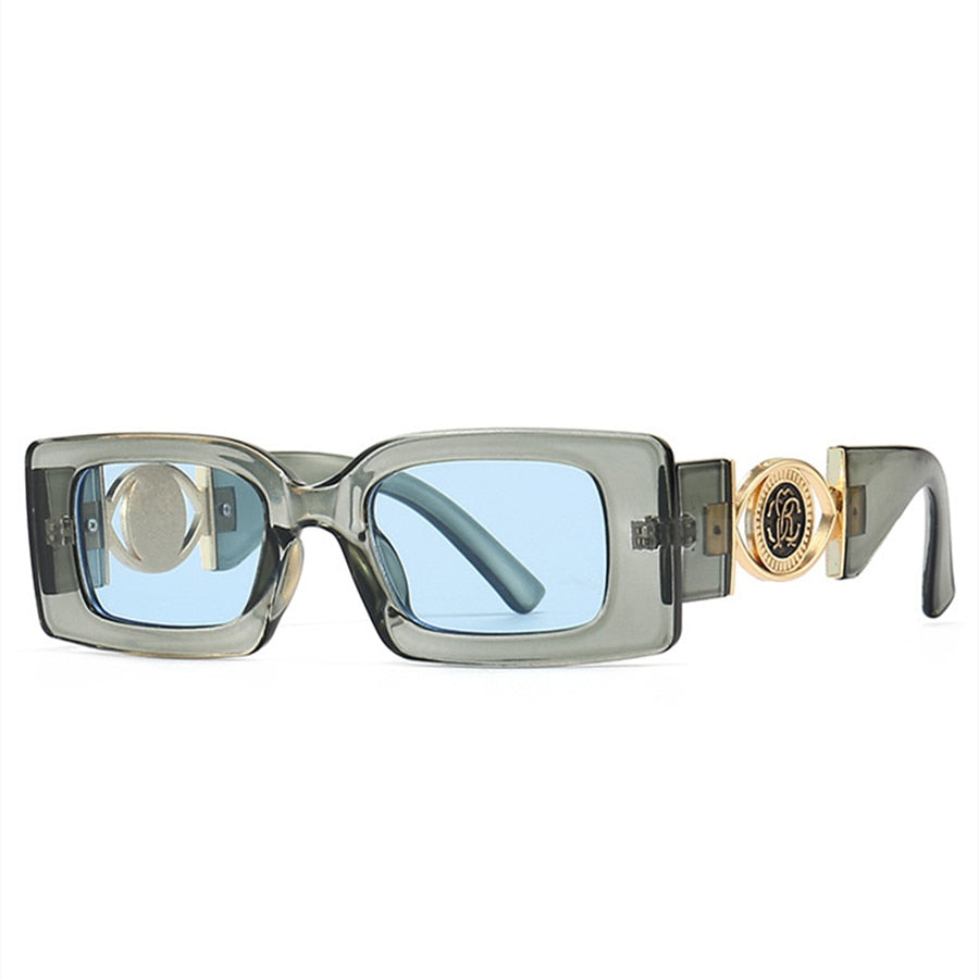 New Retro Square Sunglasses - Orchid Unique