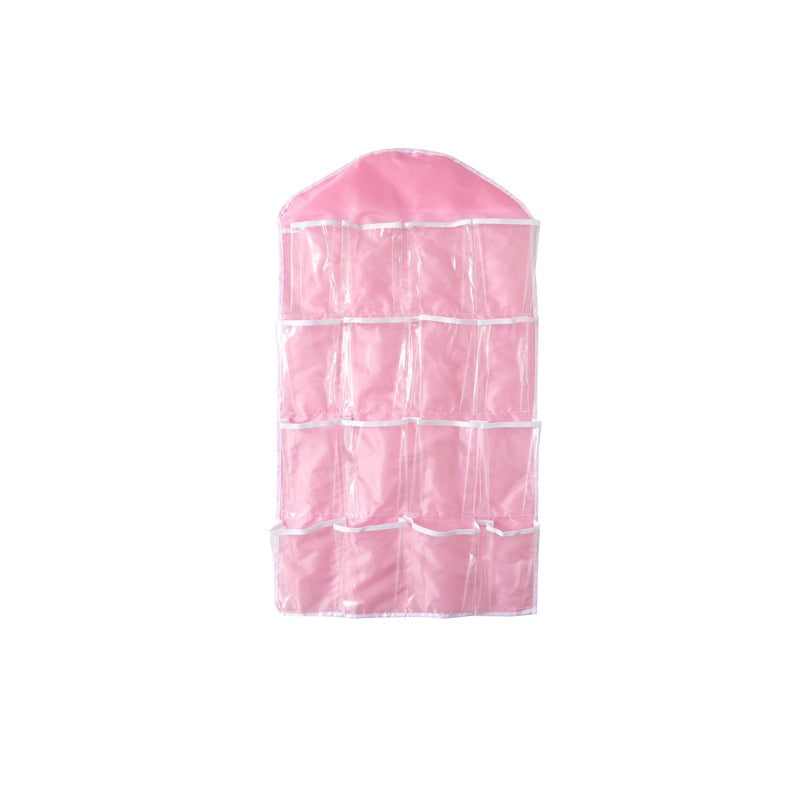 Portable 16 Grid Hanging Bag - Orchid Unique