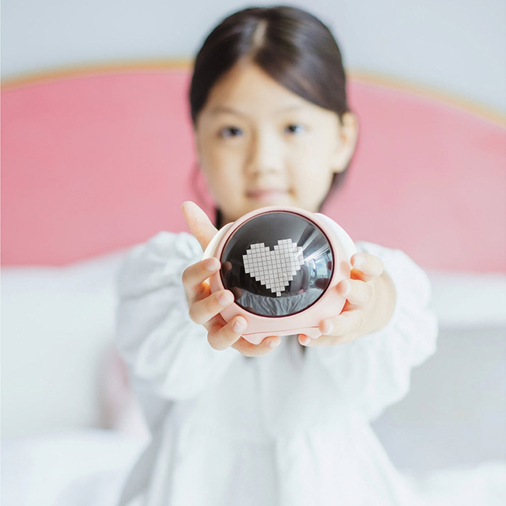 Cute Expression Alarm Clock - Orchid Unique